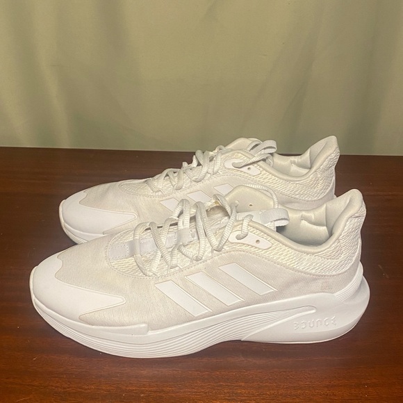 Adidas Mens Alphaedge Plus Running Athletic Shoes IF7291 White size 10